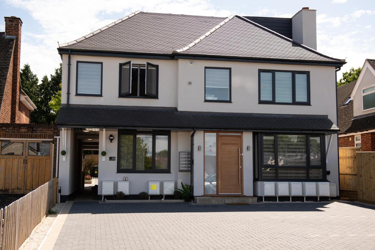 Walnut Flats-F5, Stylish 1-Bedroom - Parking, Netflix, Wifi - Close To Oxford, Bicester & Blenheim Palace Kidlington Zewnętrze zdjęcie